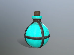 Potion bottle 3D Model