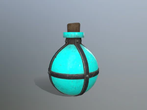 Potion bottle 3D Model