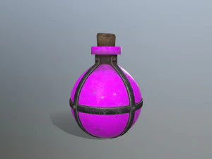 Bouteille de potions Modèle 3D