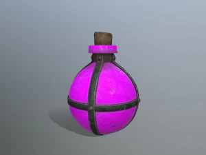 Bottiglia di pozione Modello 3D