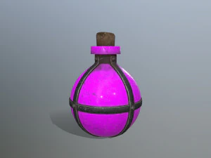 Bottiglia di pozione Modello 3D
