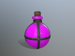 Potion bottle 3D Model