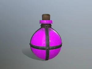 Bottiglia di pozione Modello 3D