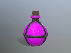 Bottiglia di pozione Modello 3D