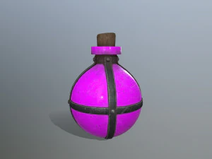 Bottiglia di pozione Modello 3D