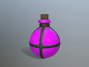 Bottiglia di pozione Modello 3D
