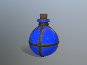 Potion bottle 3D Model