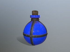 Potion bottle 3D मॉडल