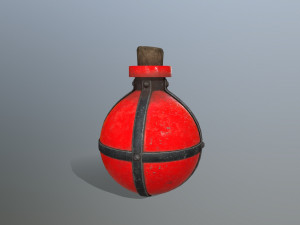 Potion bottle 3D-Modell