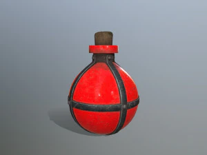 Potion bottle 3D Model