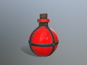 Potion bottle 3D-Modell