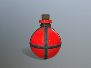 Potion bottle 3D-Modell