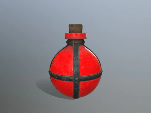 Potion bottle 3D Model