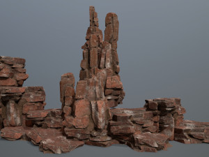 Desert rocks Modello 3D