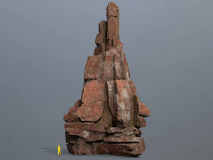 Desert rocks 3D Model