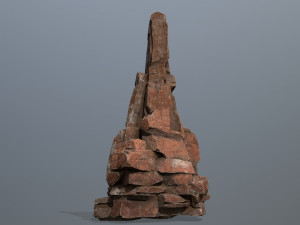 Desert rocks 3D Model