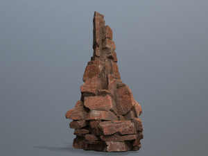 Desert rocks 3D Model
