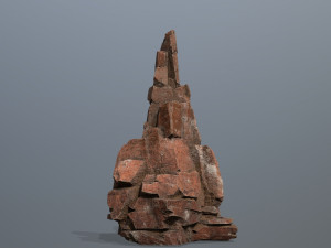 Desert rocks 3D Model