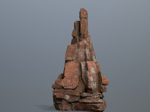 Desert rocks 3D Model