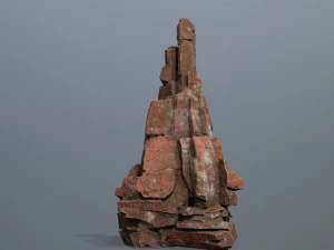 Desert rocks 3D Model