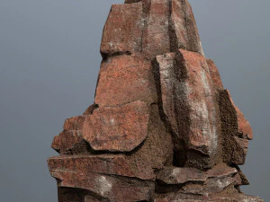Desert rocks 3D Model