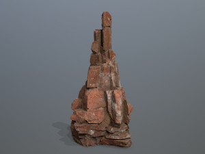 Desert rocks 3D Model