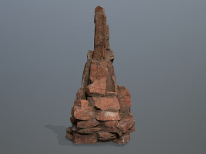 Desert rocks 3D Model