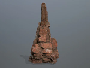 Desert rocks 3D Model