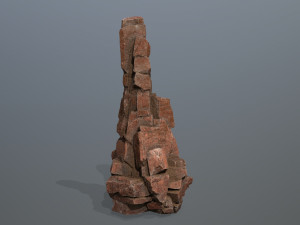 Desert rocks 3D Model