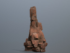 Desert rocks 3D Model