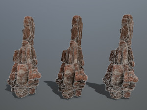 Desert rocks 3D Model