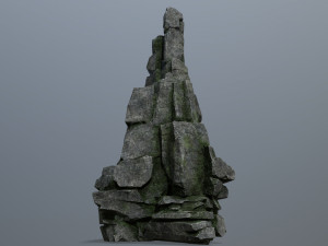 Cliff rocks Modelo 3D