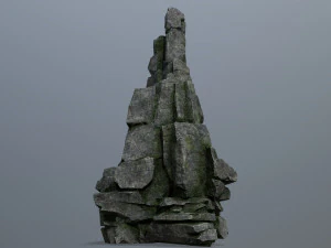 Cliff rocks 3D Model