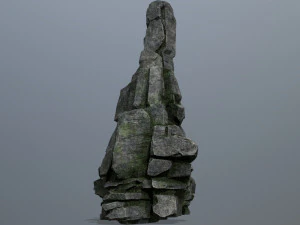Cliff rocks 3D Model
