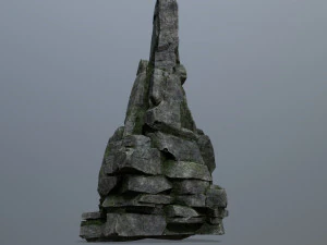 Cliff rocks 3D Model