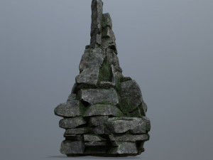 Cliff rocks Modelo 3D