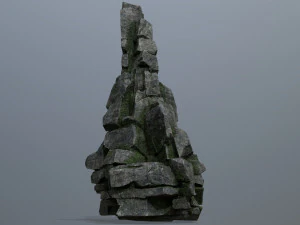 Cliff rocks 3D Model
