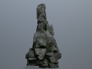 Cliff rocks Modelo 3D