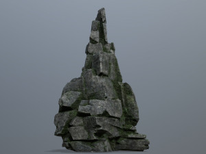 Cliff rocks Modelo 3D