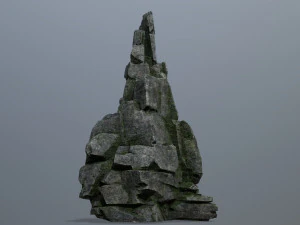 Cliff rocks 3D Model