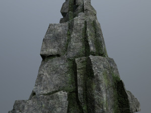 Cliff rocks Modelo 3D