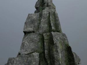 Cliff rocks 3D Model