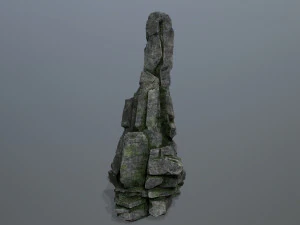 Cliff rocks 3D Model