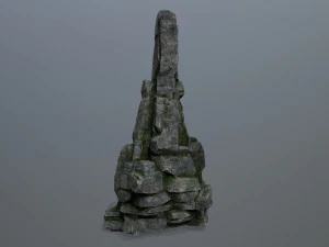 Cliff rocks 3D Model