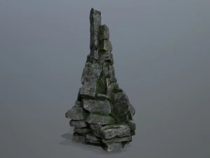 Cliff rocks 3D Model