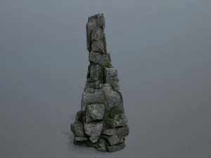 Cliff rocks 3D Model