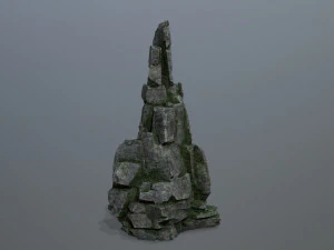 Cliff rocks 3D Model