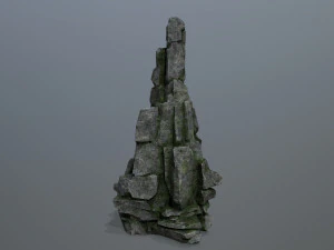Cliff rocks 3D Model