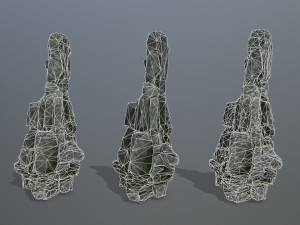 Cliff rocks Modelo 3D