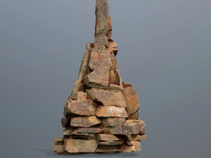 Desert rocks 3D Model
